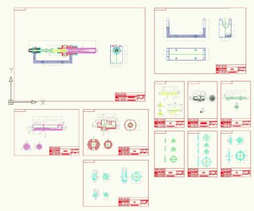 Чертеж Эжектор экспериментального образца, предназначенный для работы на хладагенте R123, для холодильной машины производительностью 1 кВт