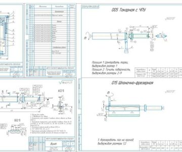 Чертеж Разработка технологического процесса механической обработки детали «Винт» с использованием автоматизации