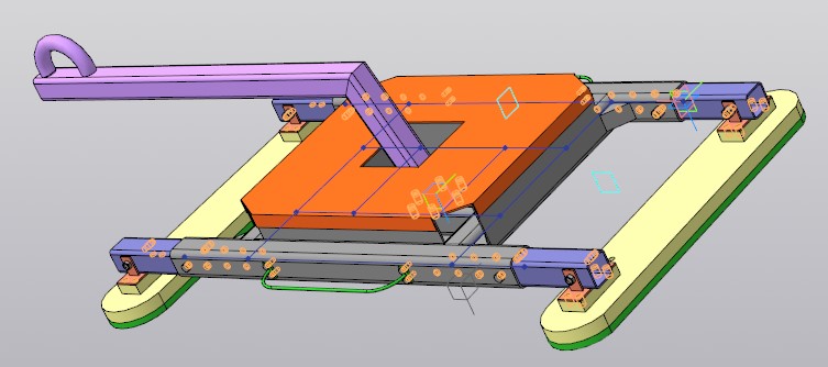 3D модель Вакуумный захват грузоподъемностью 300 кг.