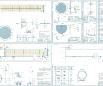 Чертеж Расчет теплообменного аппарата на прочность