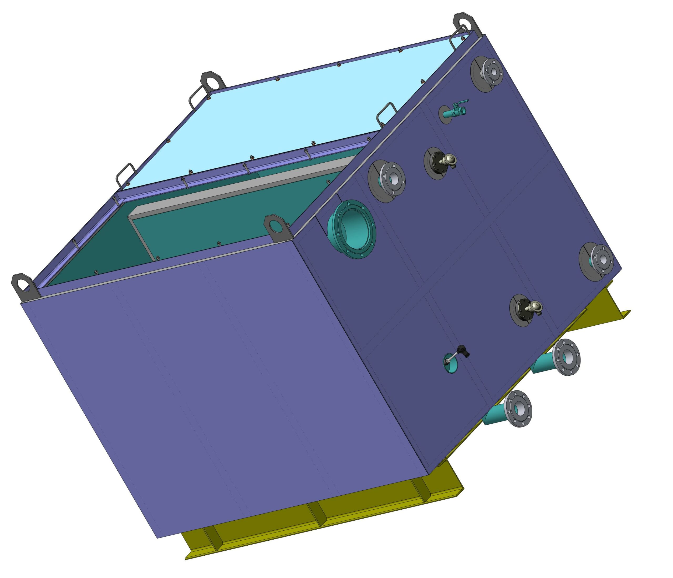 3D модель Бак емкостью 4,5 куба