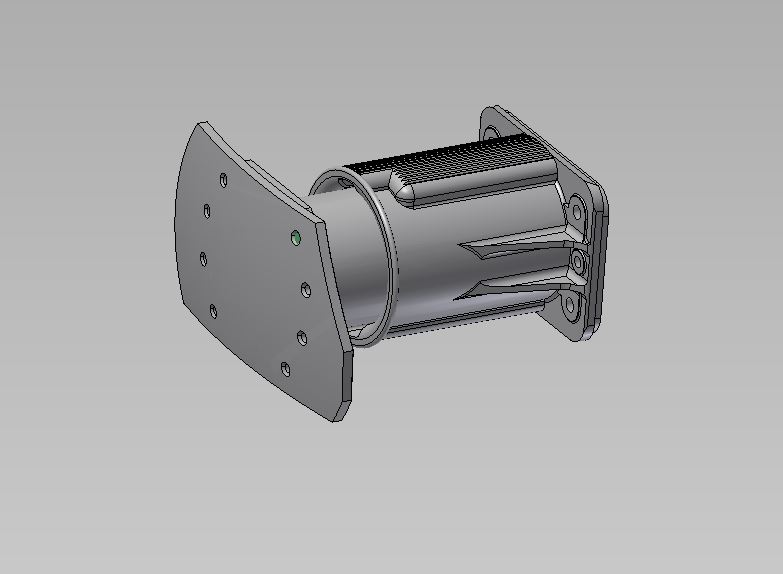 3D модель Буфер пассажирского вагона