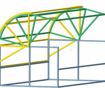 3D модель Парник "Удобный"