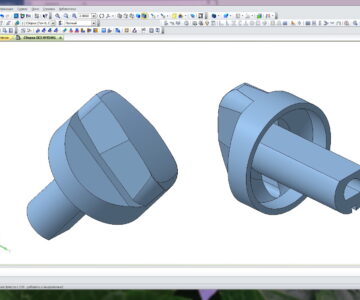 3D модель Ручка газовой печки