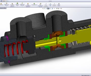 3D модель Пневмораспределитель, используемый в авиастроении