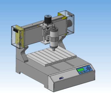 3D модель ЧПУ станок 541x612x641