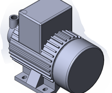 3D модель Насос PEDROLLO PV55