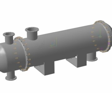 3D модель Холодильник гидрогенизата Д-601