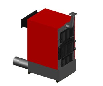 3D модель Котел твердотопливный КВр-0.12 Универсал РТ