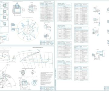 Чертеж Проектирование инструментальной наладки на токарно-револьверный станок с ЧПУ. Расчет и проектирование червячной шлицевой фрезы вал 6x23f7x26g6x6f8