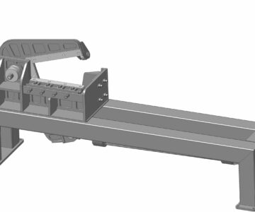 3D модель Устройство для резки автомобильных шин