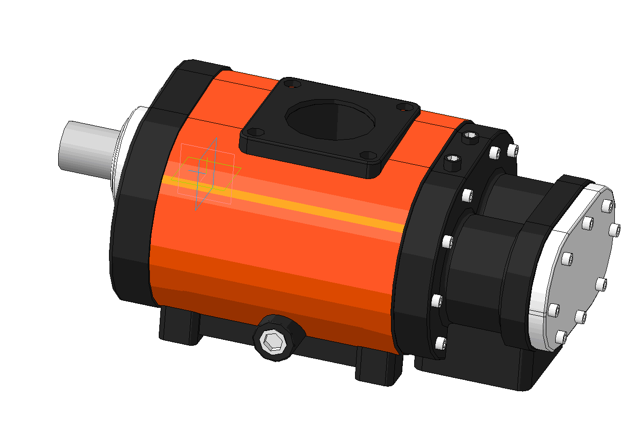 3D модель Винтовой блок HANJ LGY-03I (китай)