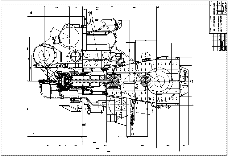 Чертеж Чертеж двигателя 7RTA72U-B