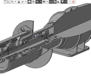 3D модель Бобинодержатель