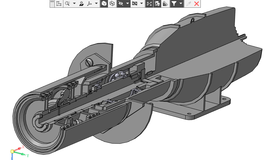 3D модель Бобинодержатель