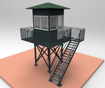 3D модель Security Tower