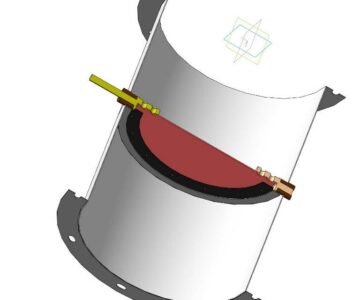 3D модель Клапан сейсмостойкий