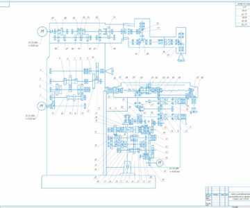 Чертеж Устройство и назначение широкоуниверсального станка модели 6Р82Ш