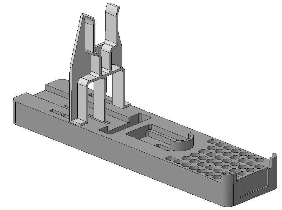 3D модель Подставка пистолетная МЕТКОН