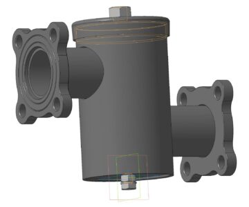 3D модель Фильтр прямой ФП-50-6 (DN50 PN6)