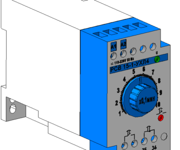 3D модель Реле РСВ 15-1