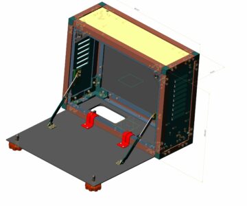 3D модель Ящик приборный