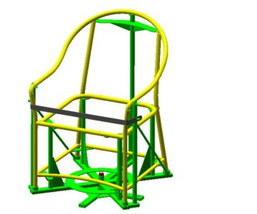 3D модель Стапель для сборки и сварки каркаса кресла