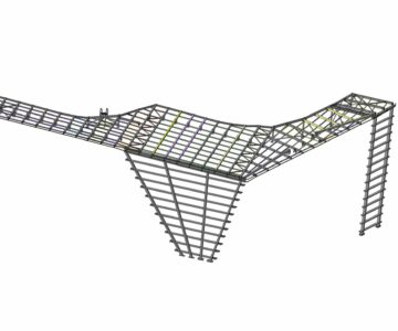 3D модель Козырек (навес) в г. Минске