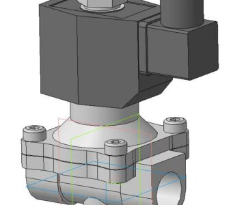 3D модель Клапан соленоидный AR-2K21-GSV