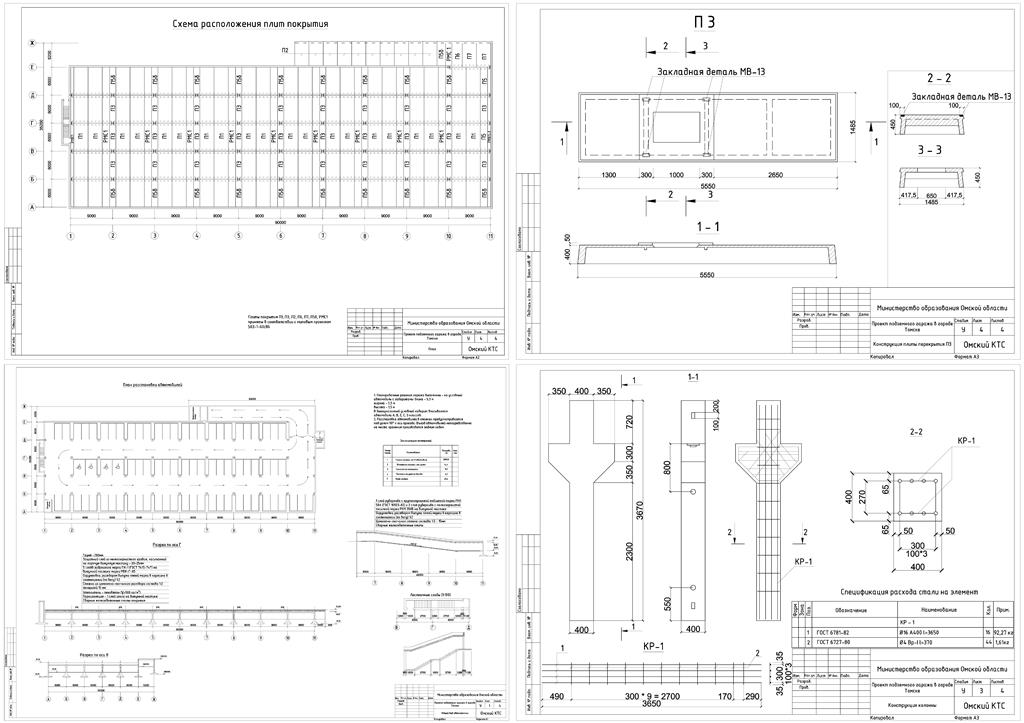 Проект каркасного гаража – КАРКАС ИНФО