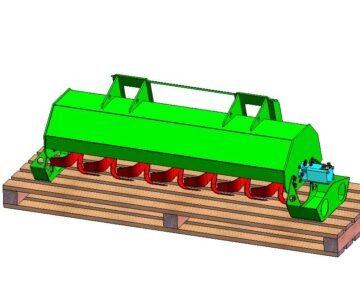 3D модель Культиватор СМ-43.00.000СБ