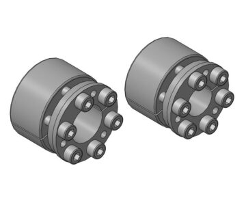 3D модель Втулка зажимная KLDA020 и KLDA 025