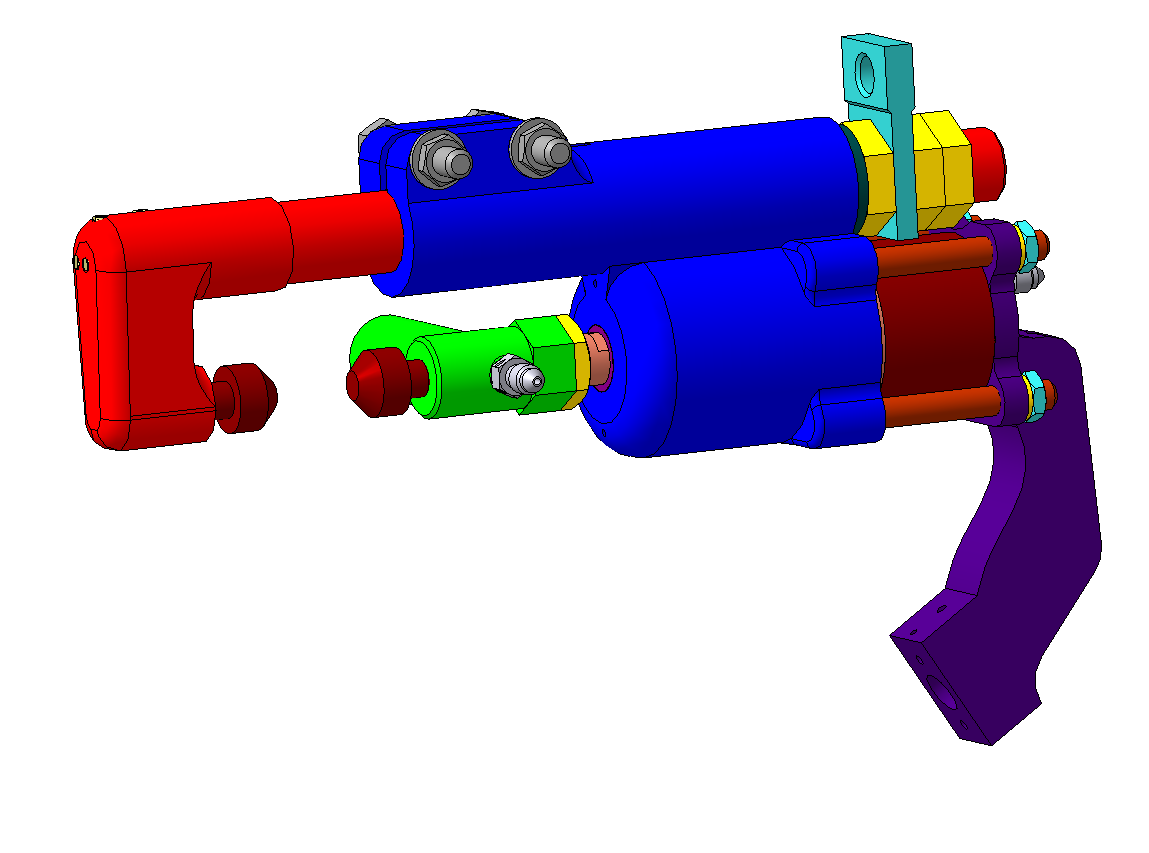 3D модель Клещи пневматические КС-2