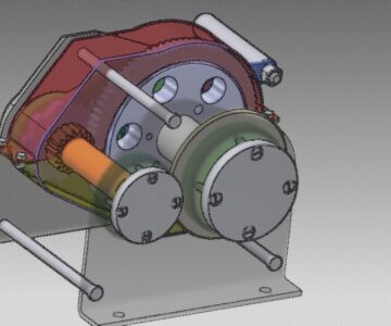 3D модель 3D модель ручной лебедки 0,1т