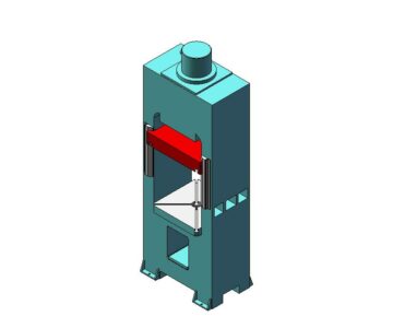 3D модель Гидравлический пресс Д2430Б