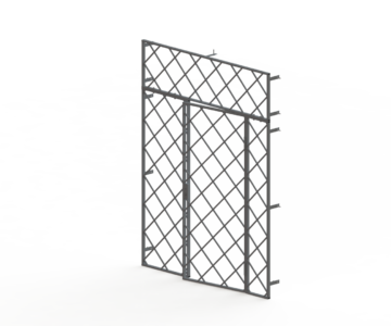 3D модель Перегородка в тамбур