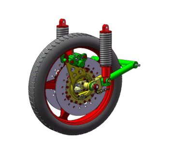 3D модель Колесо самоустанавливающееся СМ-11.00.000СБ