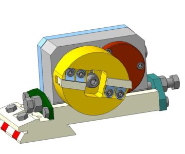 3D модель Устройство для проточки многогранников на шестишпиндельном автомате