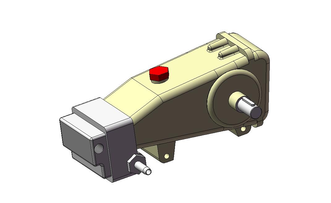 3D модель Насос высокого давления CAT 1051