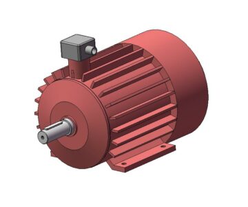 3D модель Двигатель АИР112М4У3 1М1081 ГОСТ 19523-81Е N=5,5квт n=1500об.мин