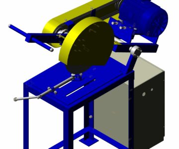 3D модель Отрезная маятниковая дисковая пила