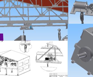 3D модель "Моделирование и конструирование электротали для механизации погрузочно-разгрузочных работ"