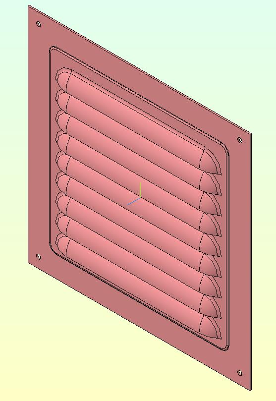 3D модель Жалюзи 150х150