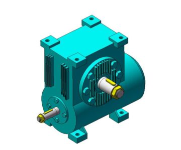 3D модель Редуктор Чог-160-63-51-1-У2 ГОСТ 21165-75