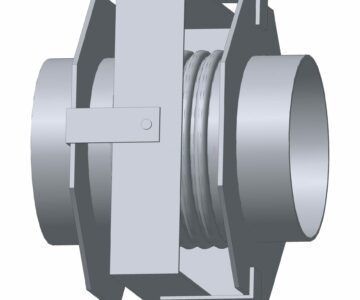 3D модель Компенсатор сильфонный Ду 400, 500, 600, 700 3d-модель,