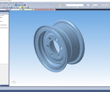 3D модель Диск колесный К-70 (ГАЗ-3308)