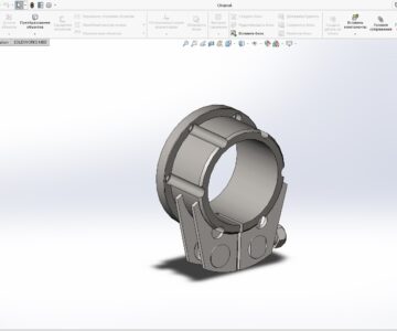 3D модель Устройство зажима мобильно-расточного станка