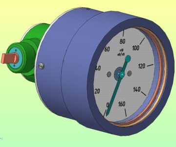 3D модель Тахометр с магнитным узлом