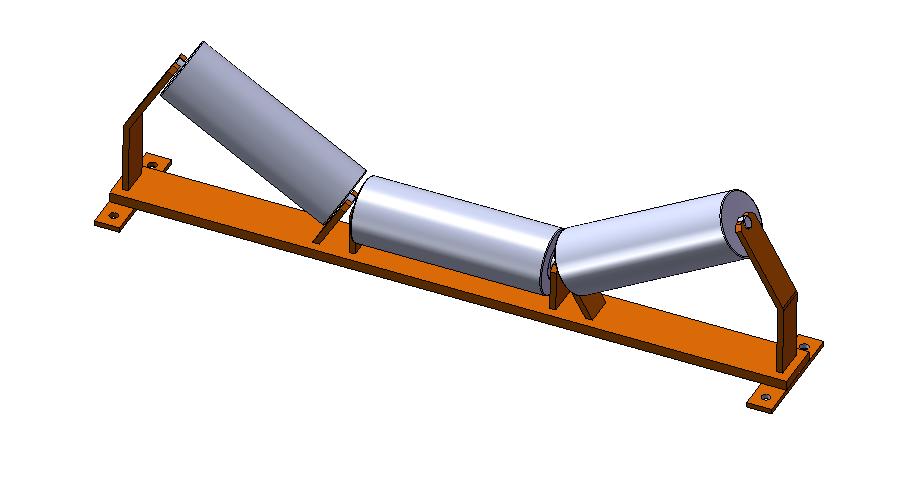 3D модель Роликоопора ЖГ100-127-30