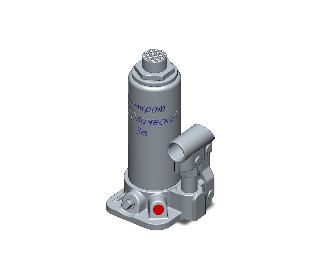 3D модель Домкрат гидравлический 3т Т90304 "Богатырь"